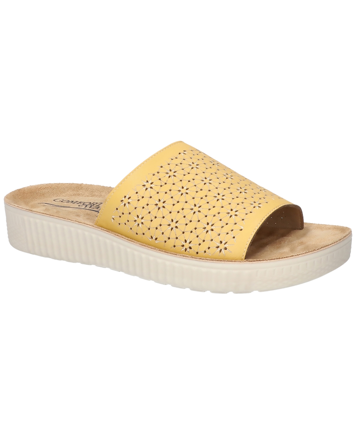 Women's Ivey Slide Slip-On Sandals - Yellow