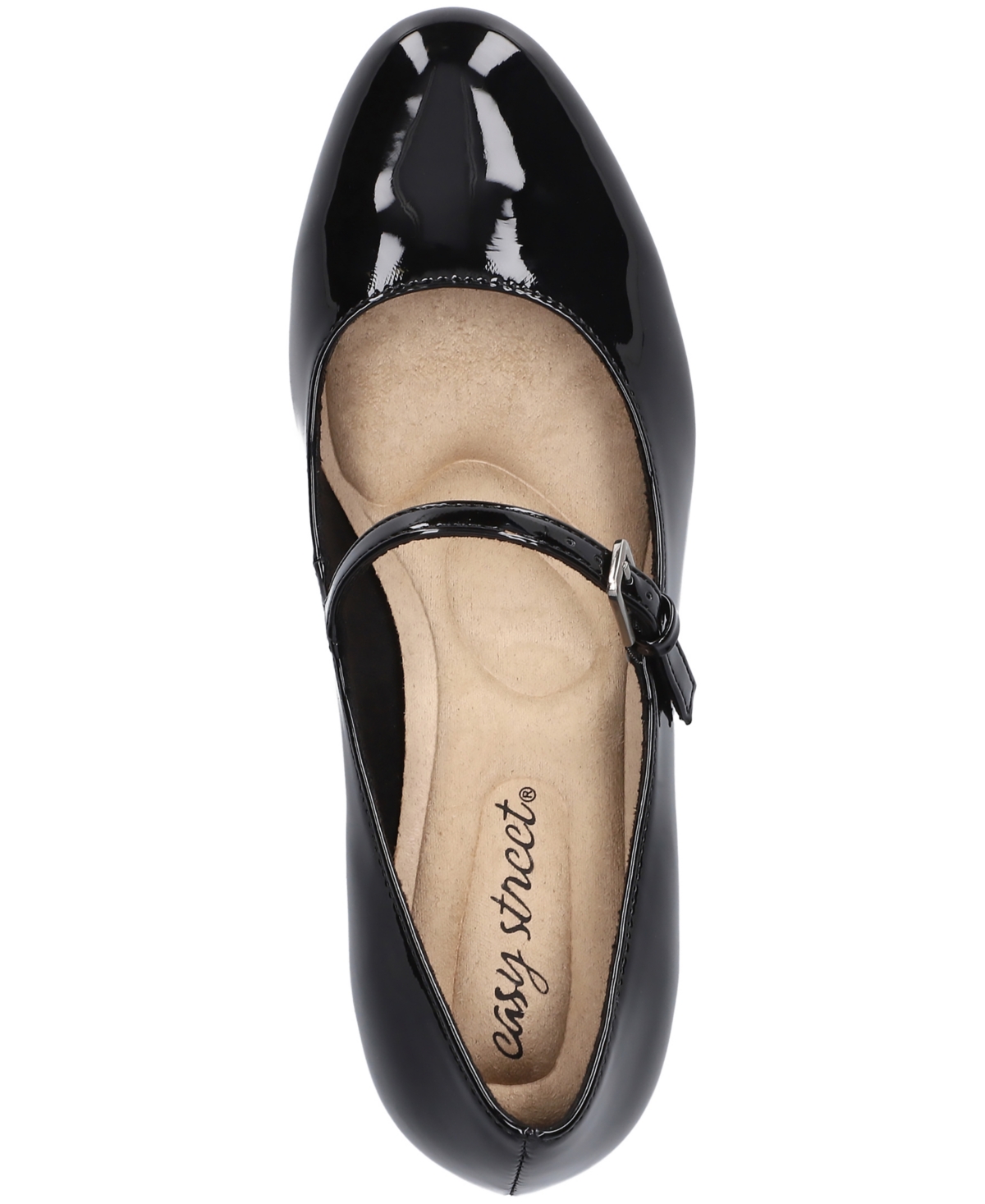 EASY STREET WOMEN'S ZEST BUCKLE PLATFORM PUMPS 