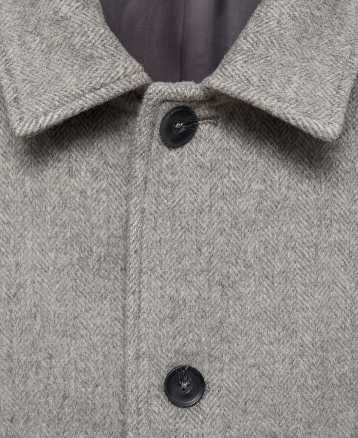 Mango Men's Regular-Fit Wool Coat