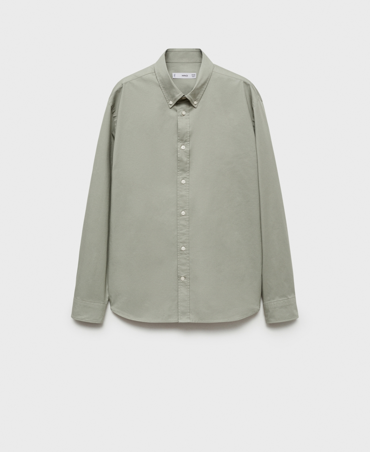 Mango Men's Regular-Fit Cotton Shirt