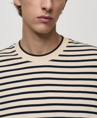 Men's Relaxed-Fit Striped T-Shirt