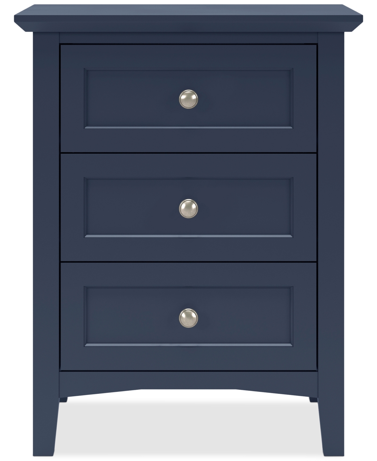 Shop Macy's Hedworth California King Storage 3-pc. Set (bed, Dresser & Nightstand) In Blue