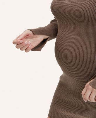 Maternity Hudson Nursing Long Sleeve Dress