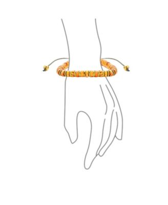 Natural Stone Retro Chakra Bolo Bracelet Adjustable