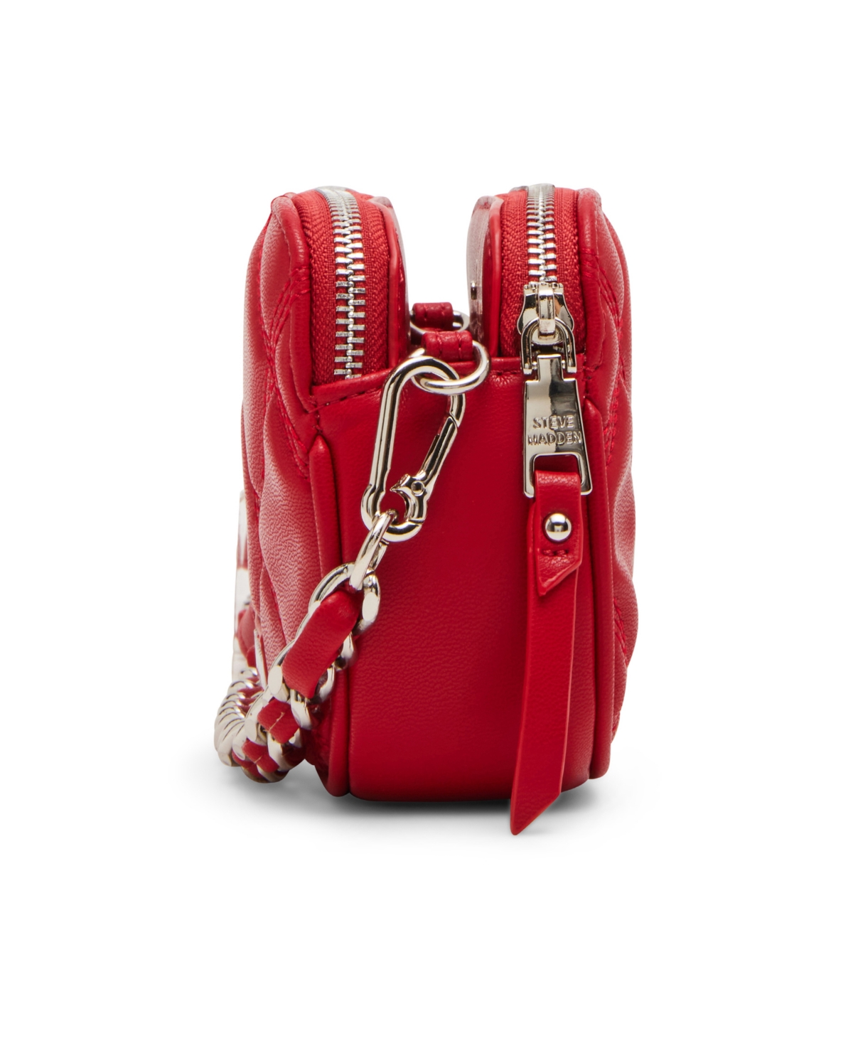 Steve Madden Bdaisy Quilted Crossbody Bag In Red