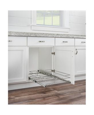 Kitchen Cabinet Pullout Shelf Organizer, 21 x 20 In, 5WB1-2120CR-1