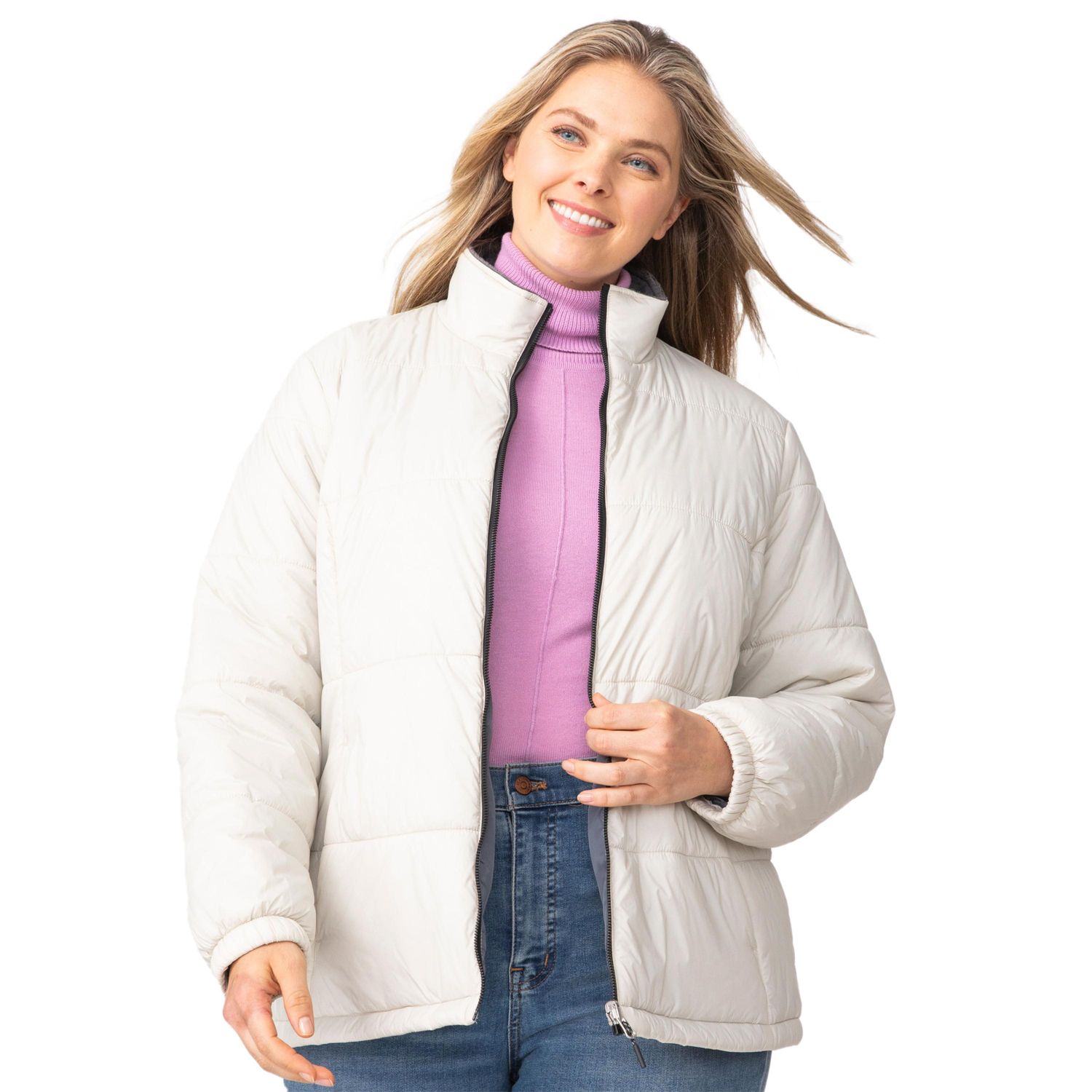 Plus Size Back of Bell 3-in-1 Systems Jacket