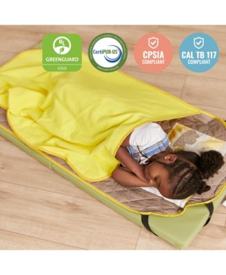 SoftZone Folding Rainbow Rest Mats, Assorted, 5-Piece