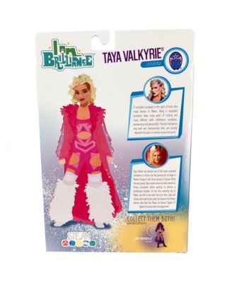 Taya Valkyrie. - a brand new line of Action Dolls! Each character explores a fascinating career option, with articulation meant to bring the dolls into a variety of poses, all with soft goods and rooted hair for fun styling!