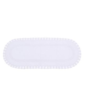 Hampton Crochet Reversible Bath Rug, 21" x 54"