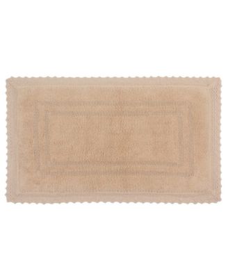 Opulent Reversible Bath Rug, 21" x 34"