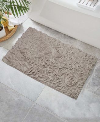 Bell Flower Bath Rug, 24" x 40"