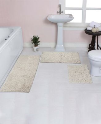 Home Weavers Modesto 3-Pc. Bath Rug Set