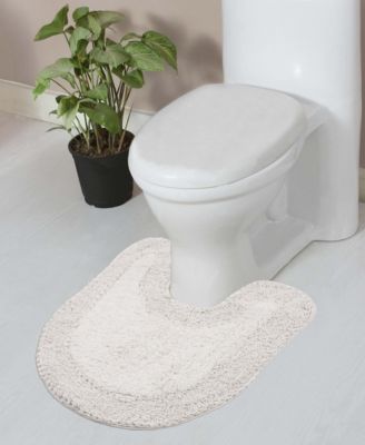 Home Weavers Double Ruffle Bath Rug, 20" x 20"