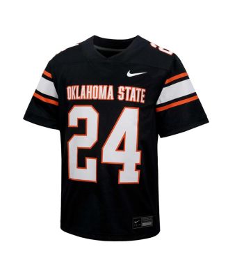 Big Boys and Girls 24 Black Oklahoma State Cowboys Untouchable Football Jersey
