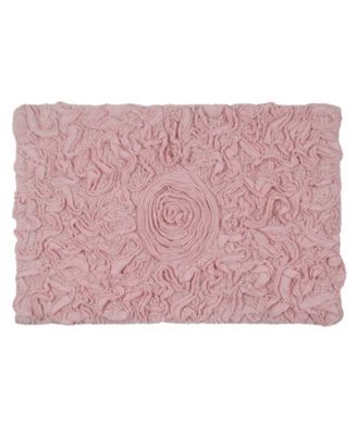 Bell Flower Bath Rug, 17" x 24"