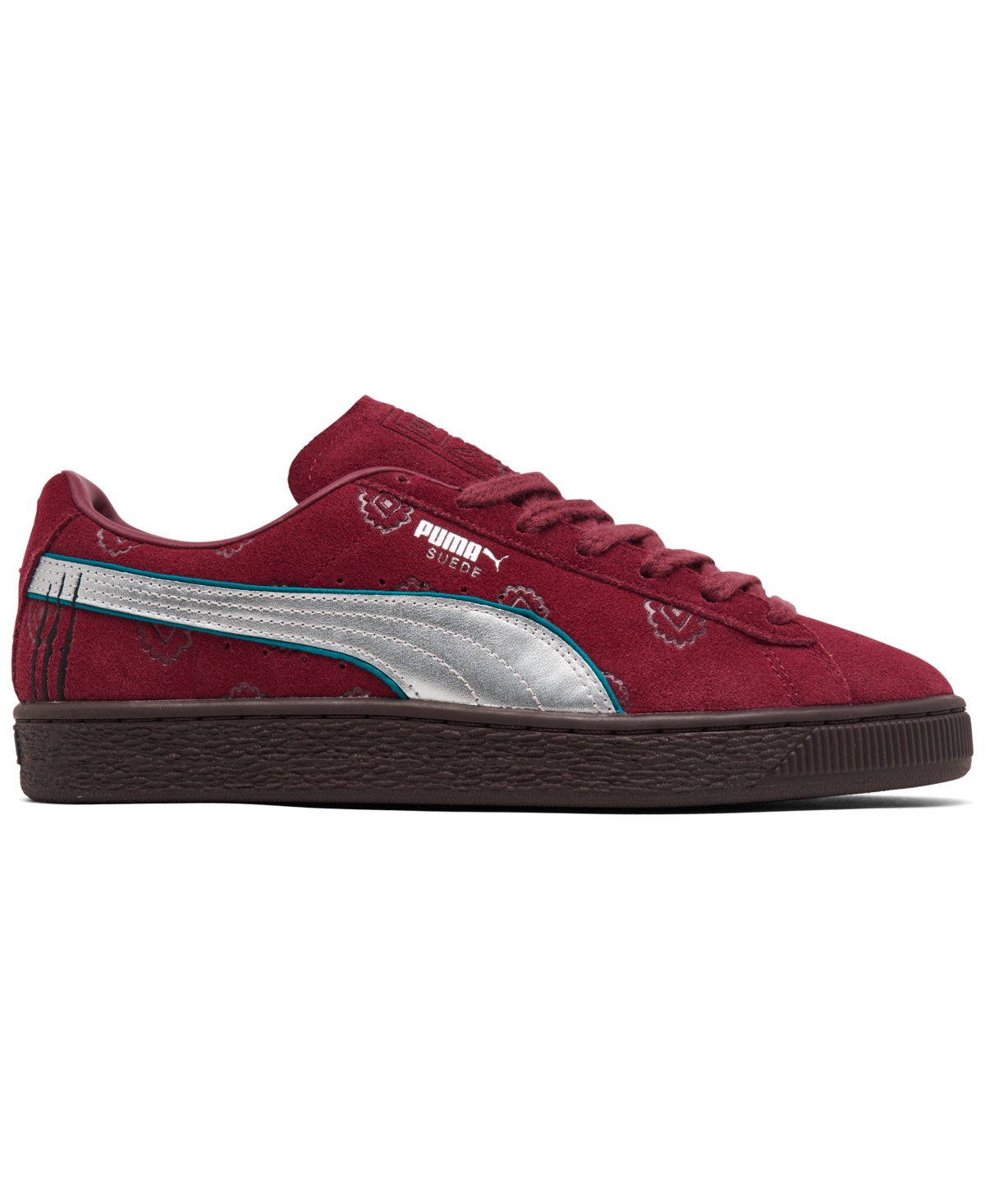 Puma Big Kids Suede x One PieceHair Pirates Casual Sneakers from Finish Line - Red