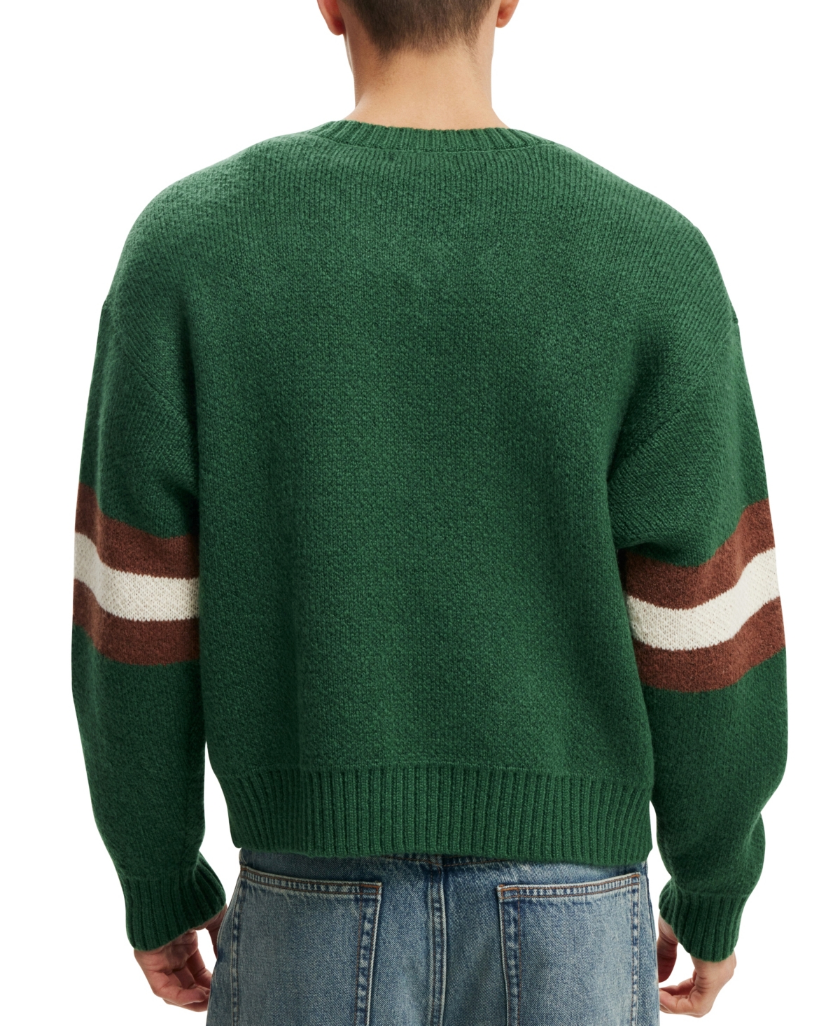Cotton On Men's V Neck Knit Sweater