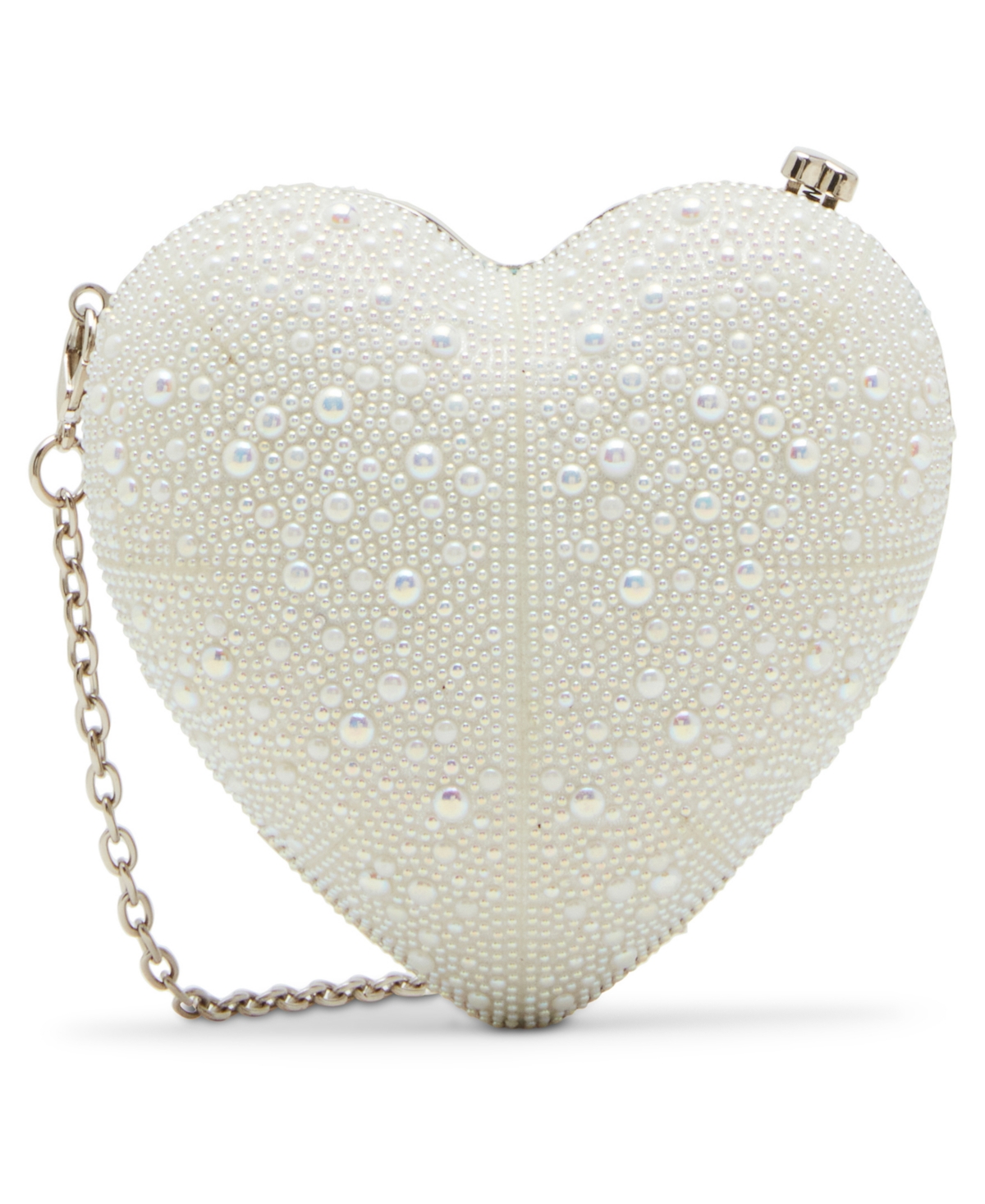 Heart Crossbody Heart Mini Bag - Mother of Pearl