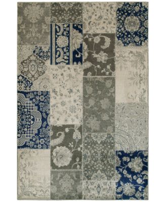 Tidewater Patchwork 6'7" x 9'6" Area Rug