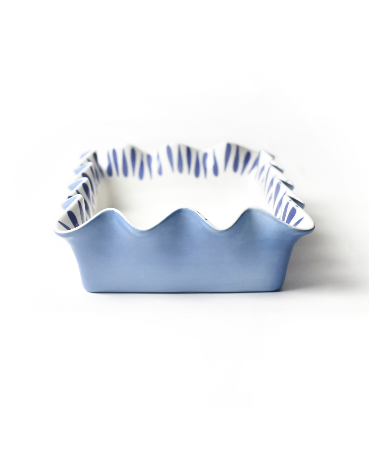 Coton Colors Iris Drop 13" Casserole In Blue