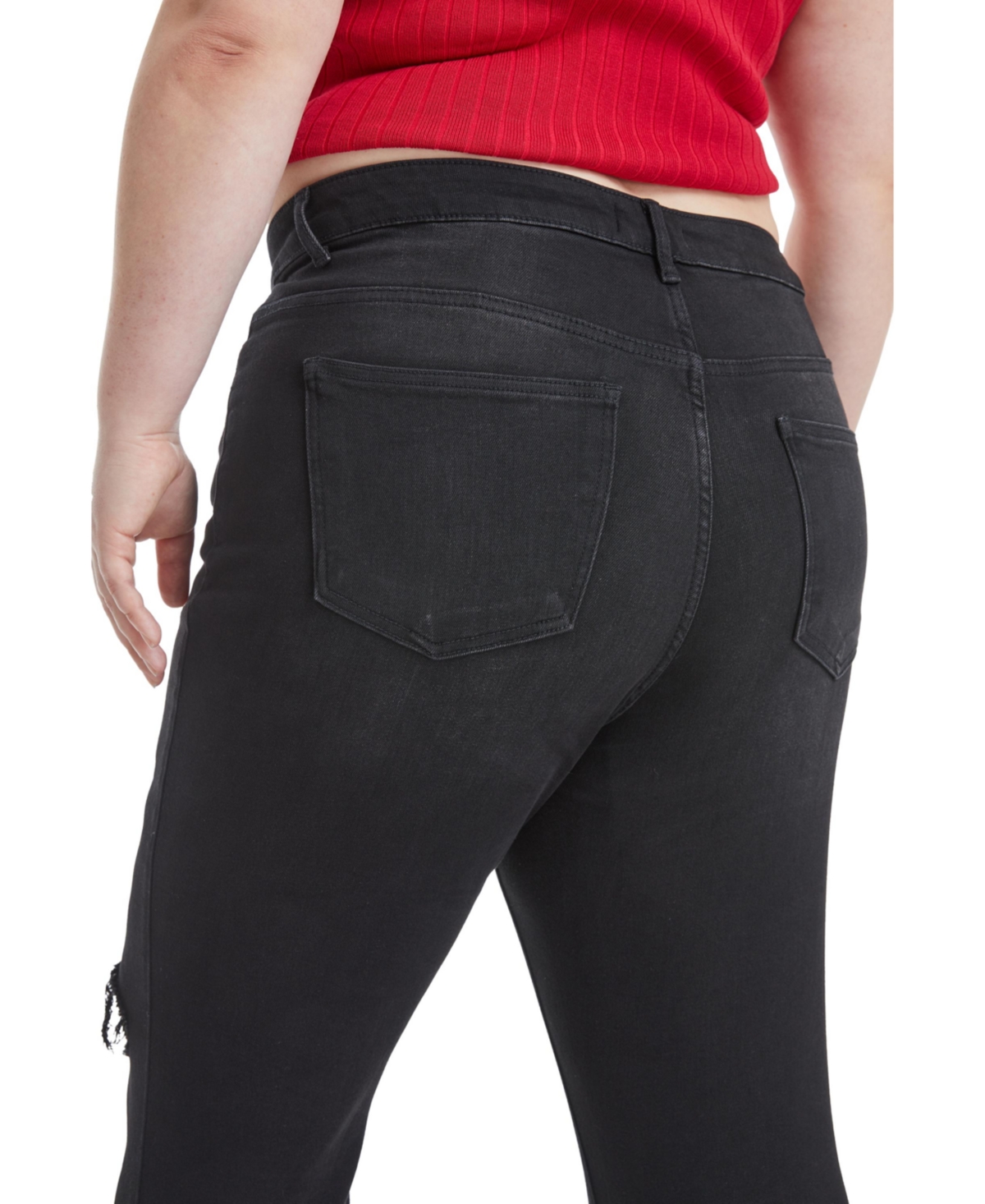 Bayeas Plus Size Lauren High Rise Flare Jeans