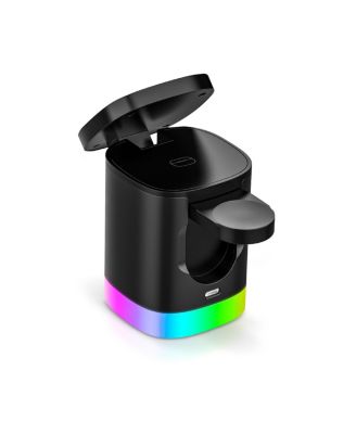 RGB Wireless Charging Station for iPhone/Watch/AirPods
