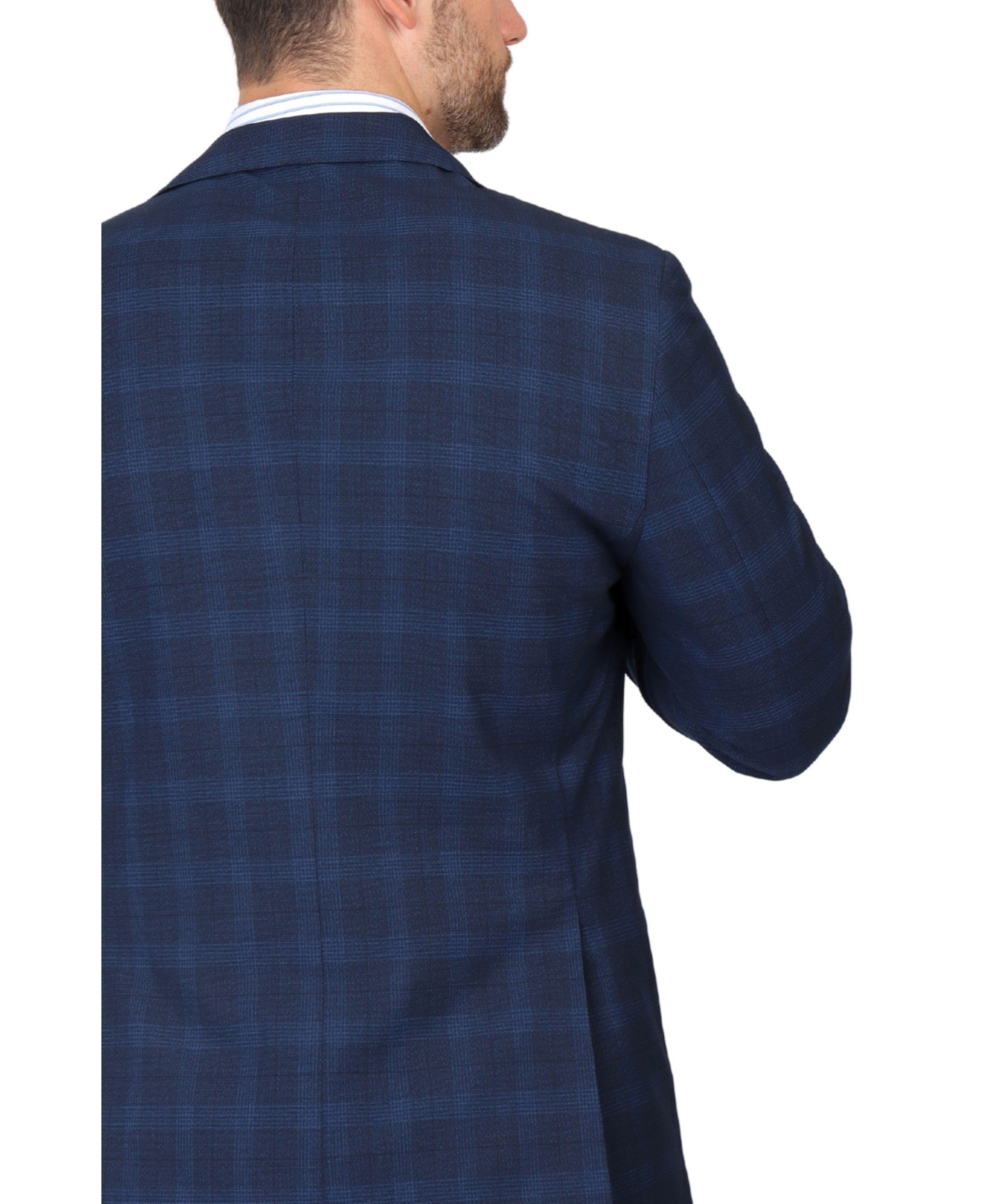 Tailorbyrd Men's Signature Glen Plaid Sportcoat