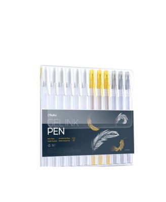 12ct Gold/Silver/White Gel Pens Y30-80600-55