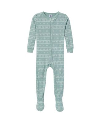 Toddler Boys' Snug Fit Footed Pajamas, 4-Pack, Farm