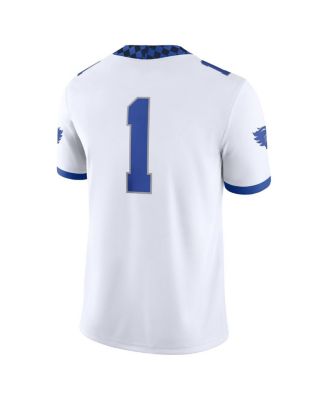 Men's 1 White Kentucky Wildcats Game Jersey