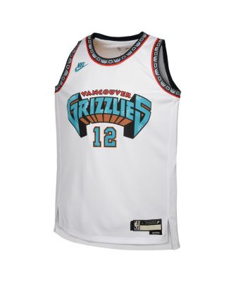 Nike Big Boys and Girls Ja Morant White Memphis Grizzlies 2024/25