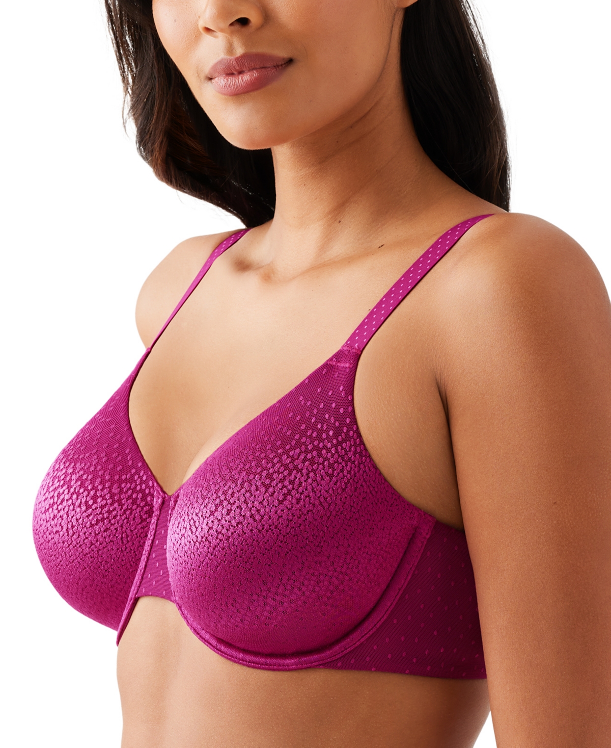 Wacoal Back Appeal Jacquard Underwire Bra In Carnevale