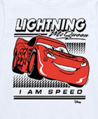 Big Boys Short Sleeve Lightning McQueen Graphic Tee