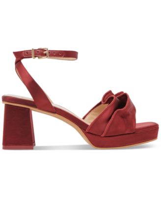 Women's Cheer Ruffled Platform Dress Sandals