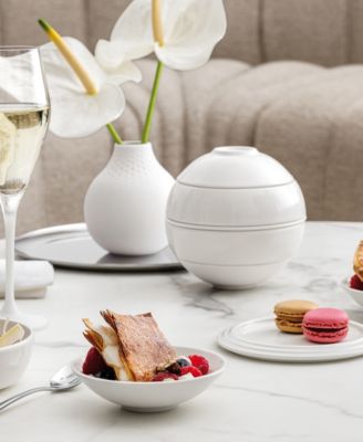 La Petite Boule White 5-Piece Appetizer Set