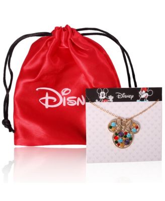 Minnie Mouse Fashion Stone Necklace