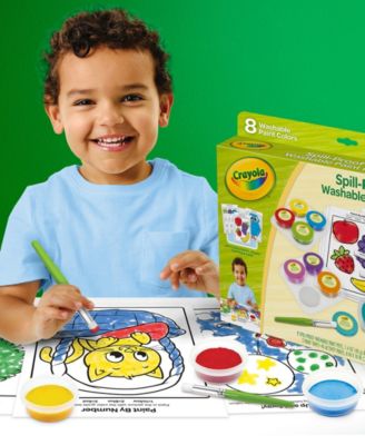 Spill-Proof Washable Paint Kit