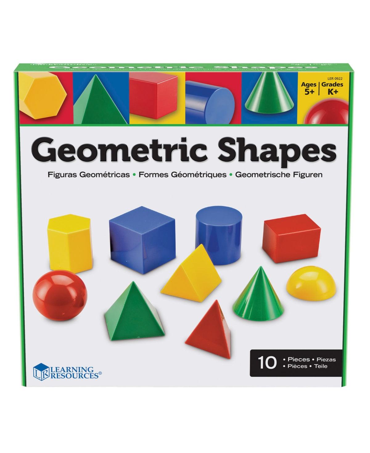 Learning Resources Large Plastic Geo-solids In Multi