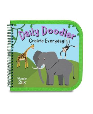 Daily Doodler Activity Book-Wild Animals Cover