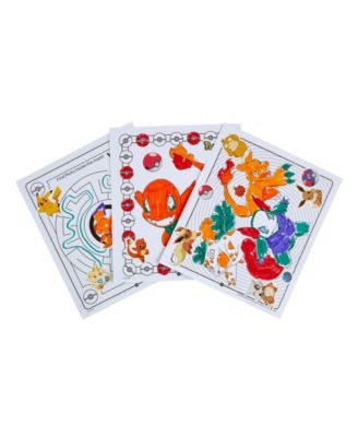 Pokemon Color Sticker Activity Set, Pack of 3