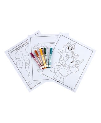 Bluey Color Sticker Activity Set, Pack of 3