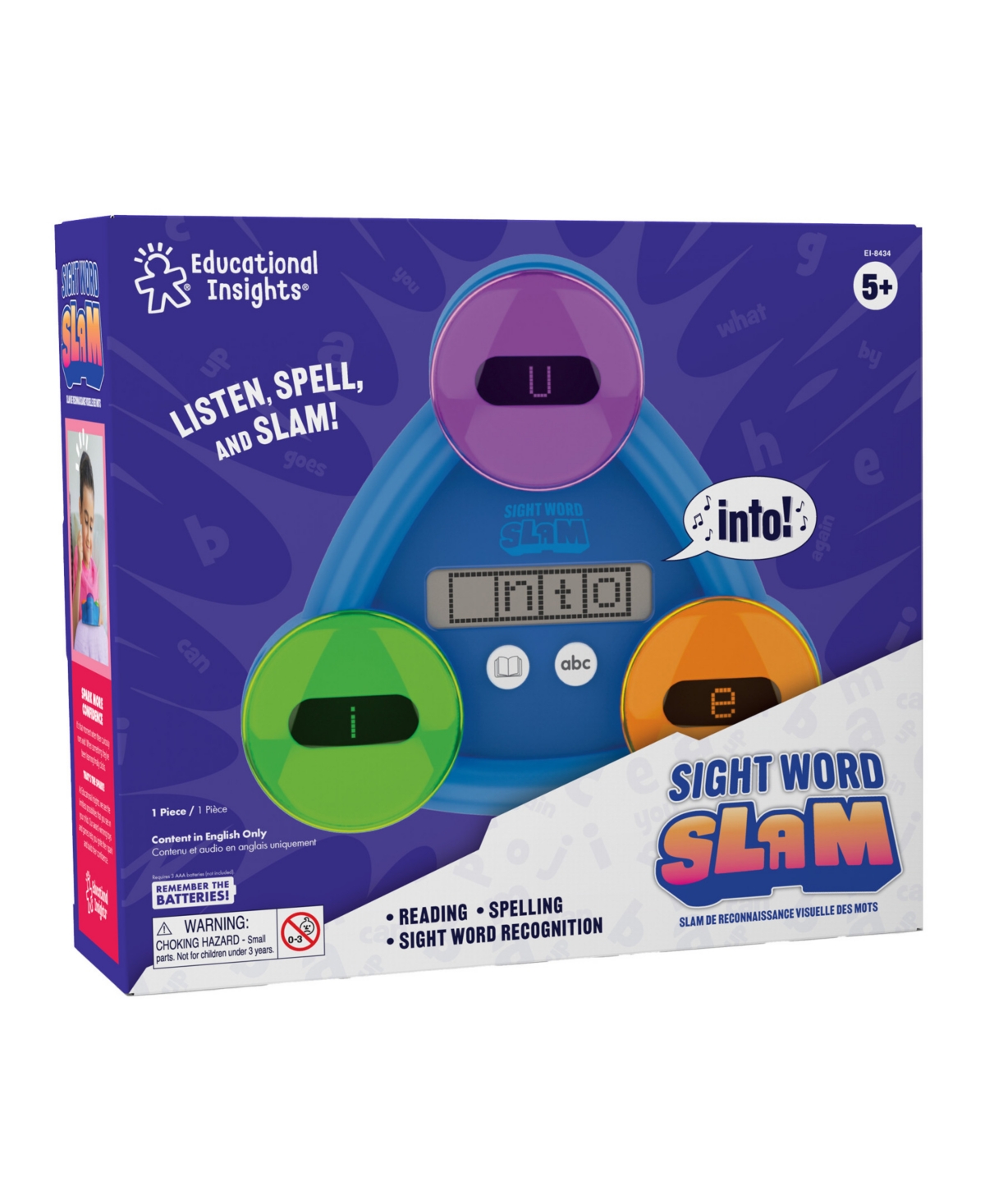 Shop Educational Insights Sight Word Slam In Multi