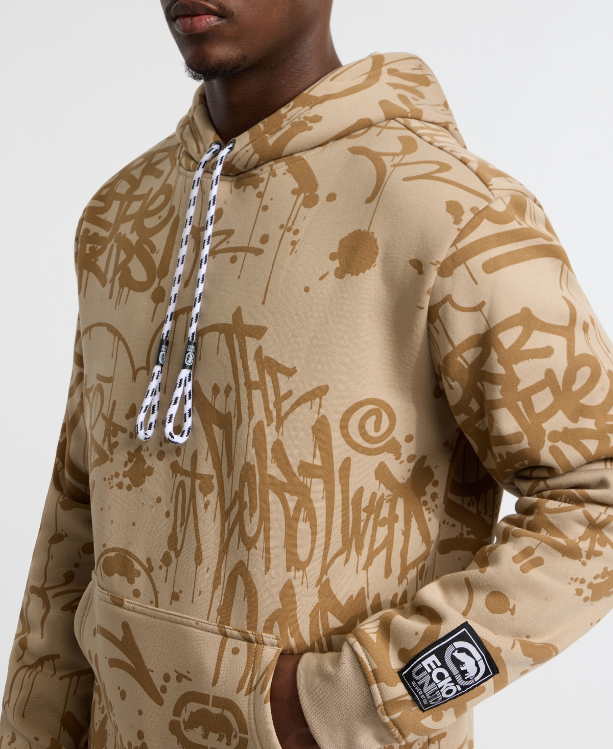 Ecko Unltd Men's Intertwine Splash Hoodie