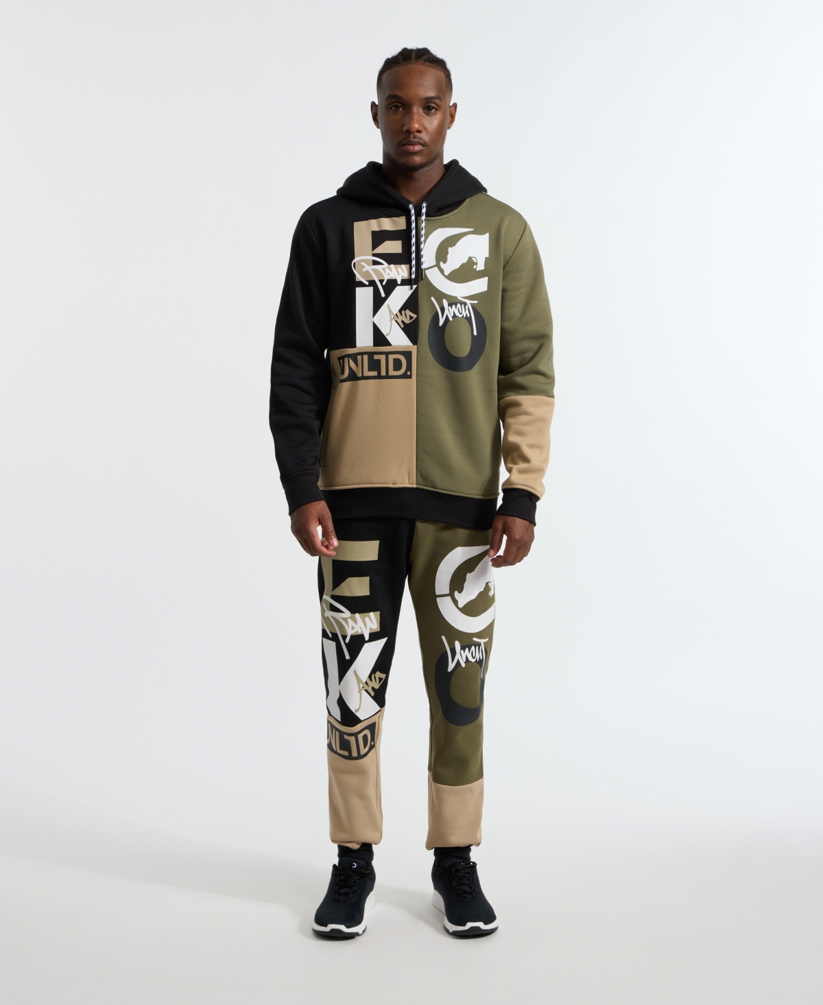 Ecko Unltd Men's Team Up Jogger In Olive