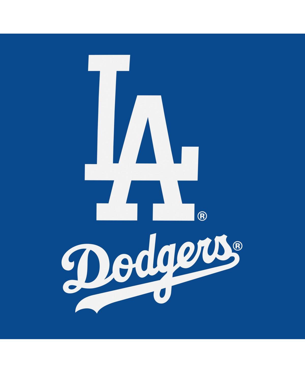 Fanatics Women's Royal/white Los Angeles Dodgers Backup Option Pullover Hoodie In Royal,white