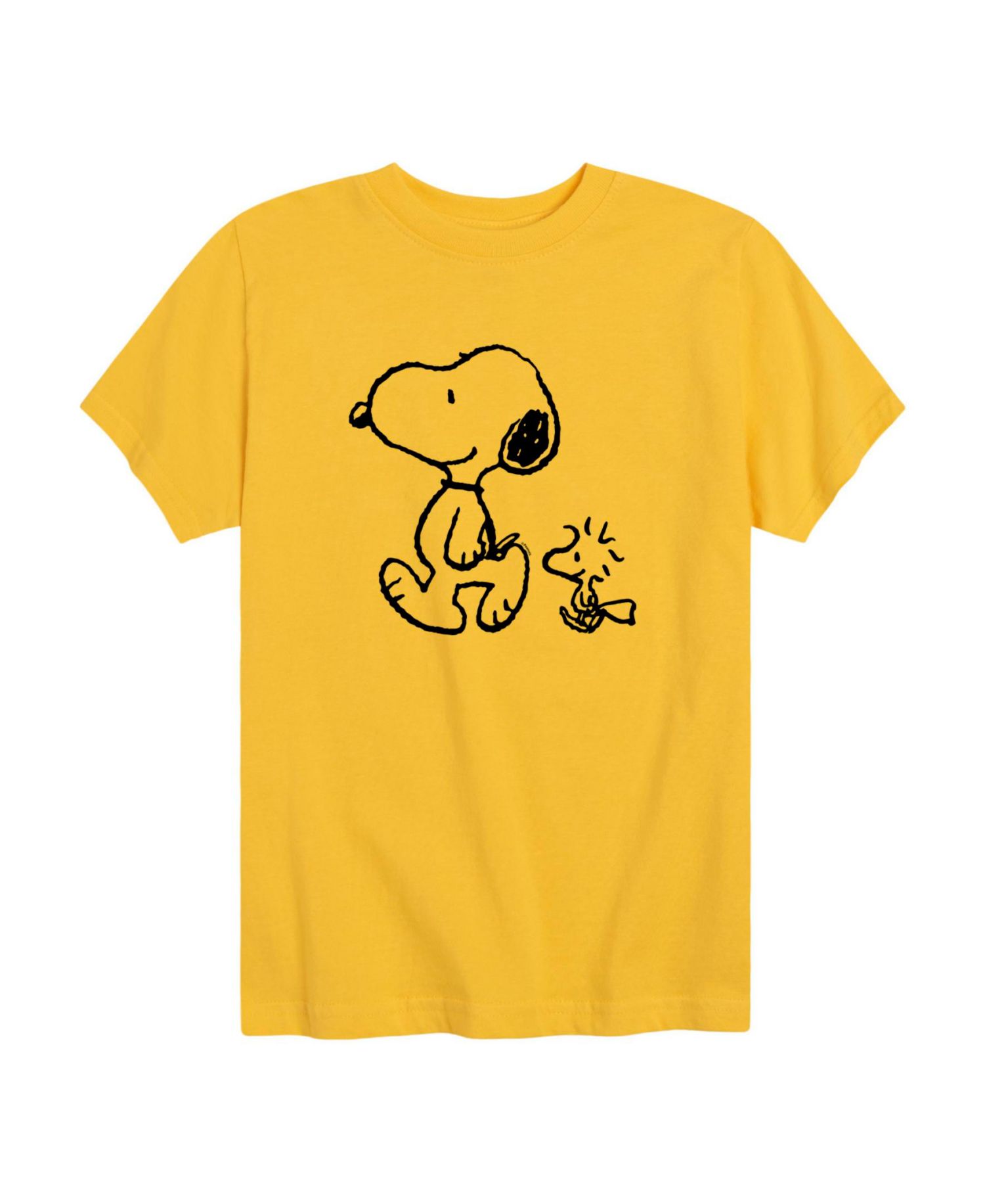 Big Boys Snoopy Woodstock Graphic Tee