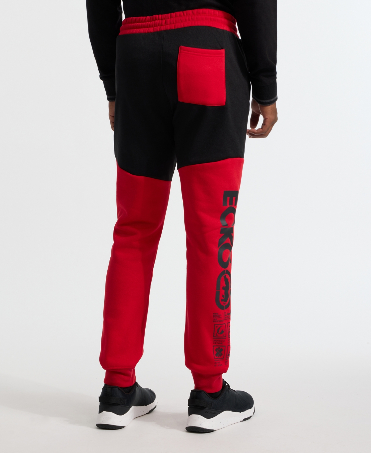 Ecko Unltd Men's Prosperous Jogger In True Red,black