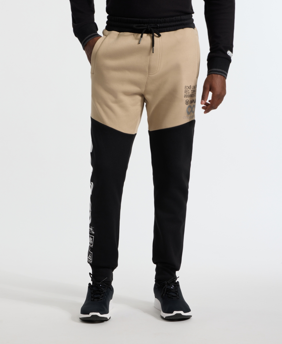 Ecko Unltd Men's Prosperous Jogger In Black,taupe