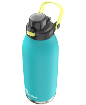 Radiant Stainless-Steel Pop-Up Straw 40-Oz. Water Bottle